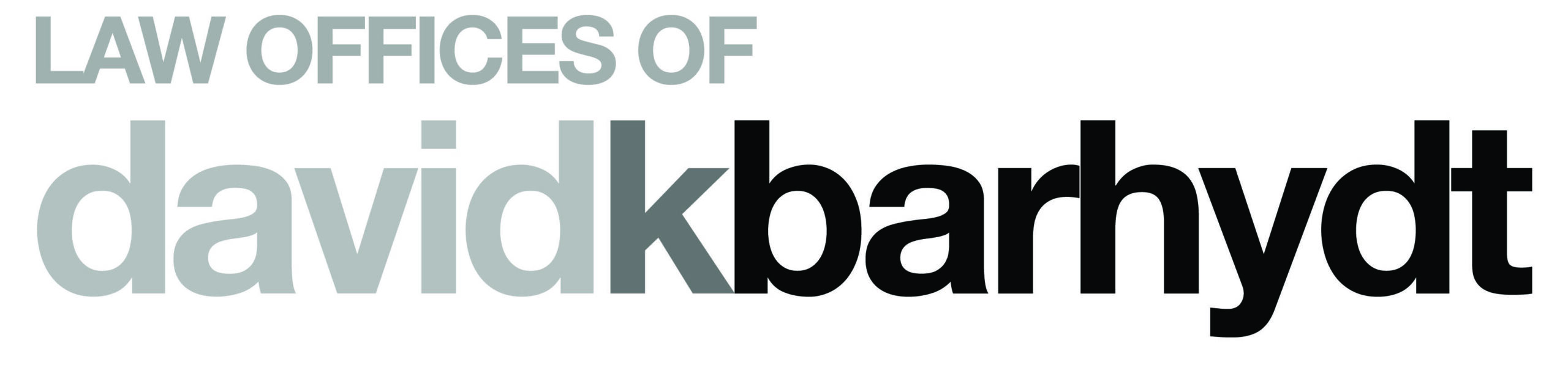 LOGO LAW OFFICES OF DAVID K. BARHYDT